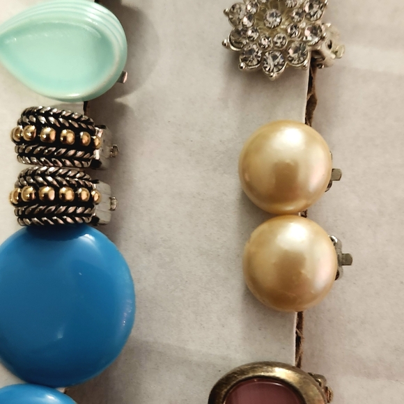 Elegant Multi-Color Earring Set - Picture 3 of 15